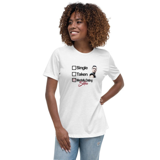The Last Kingdom Inspired Women's Relaxed T-Shirt - Mentally Dating Sihtric - Fandom-Made