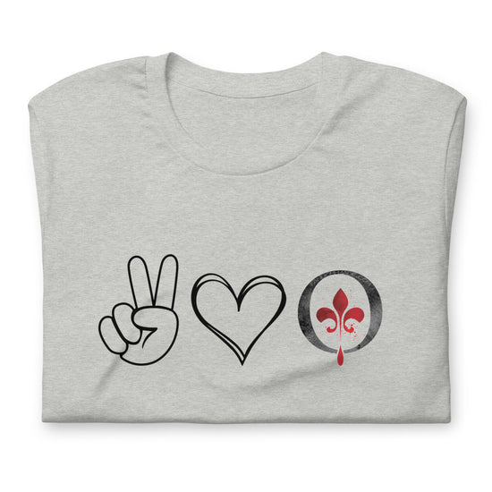 The Originals Inspired Short-Sleeve Unisex T-Shirt - Peace, Love, The Originals - Fandom-Made