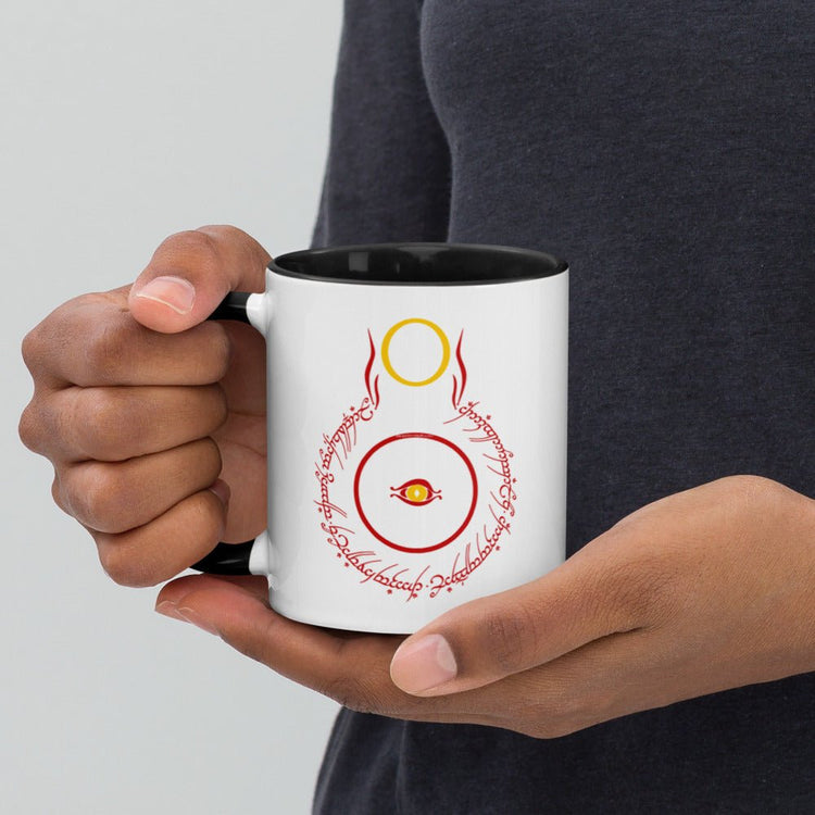 The Tolkien Collection - Mug with Color Inside - The Eye in color - Fandom-Made