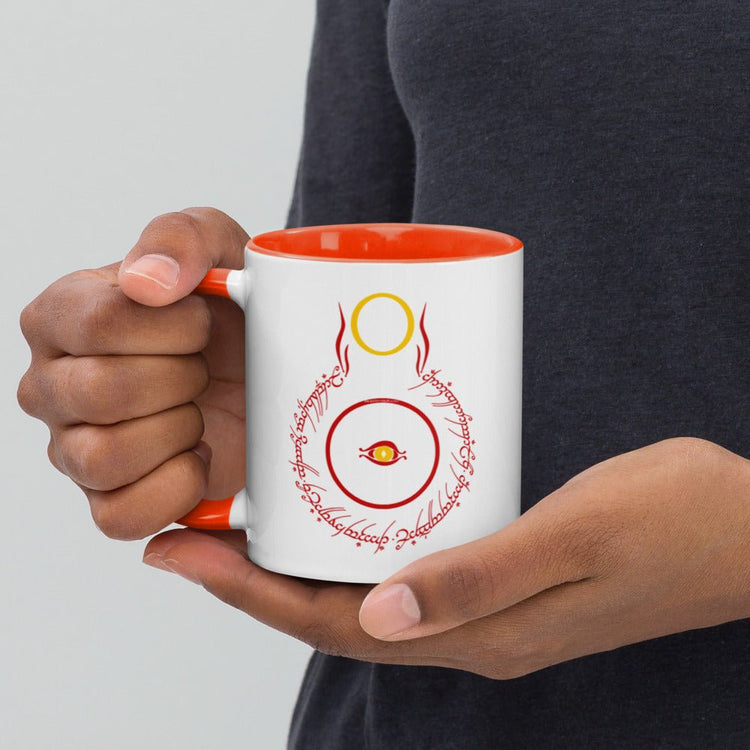 The Tolkien Collection - Mug with Color Inside - The Eye in color - Fandom-Made