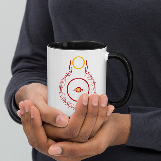 The Tolkien Collection - Mug with Color Inside - The Eye in color - Fandom-Made
