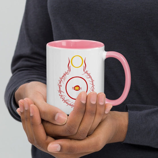 The Tolkien Collection - Mug with Color Inside - The Eye in color - Fandom-Made