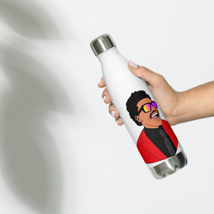 The Weeknd Inspired Stainless Steel Water Bottle - Fandom-Made