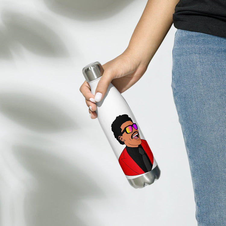 The Weeknd Inspired Stainless Steel Water Bottle - Fandom-Made