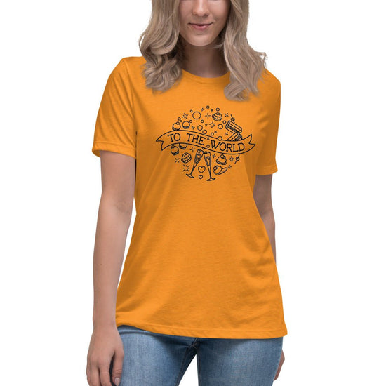 To The World Women's Relaxed T-Shirt - Fandom-Made