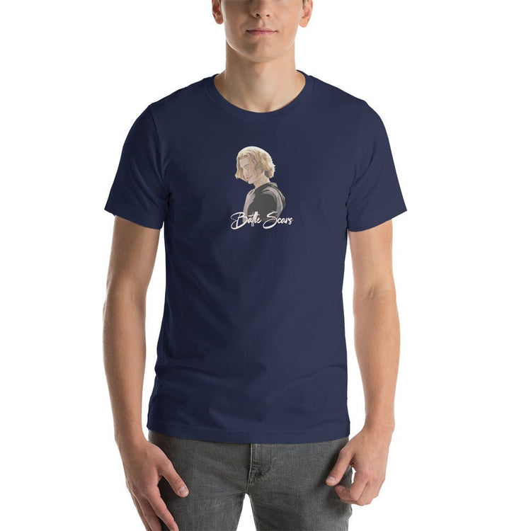 Twilight Inspired Short-Sleeve Unisex T-Shirt - Jasper (battle scars) - Fandom-Made