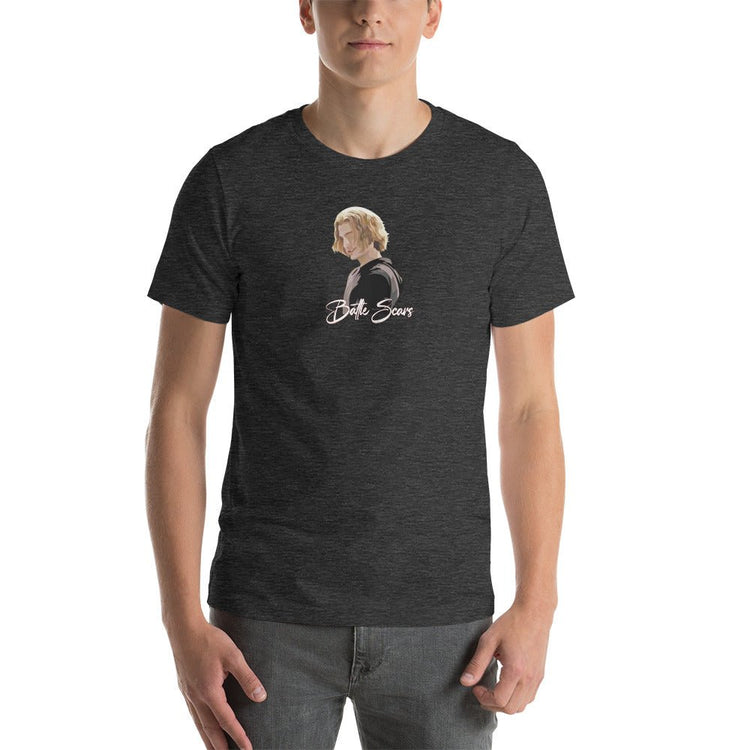 Twilight Inspired Short-Sleeve Unisex T-Shirt - Jasper (battle scars) - Fandom-Made