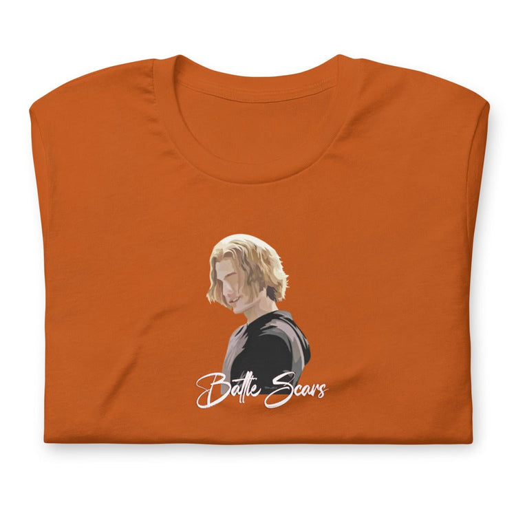 Twilight Inspired Short-Sleeve Unisex T-Shirt - Jasper (battle scars) - Fandom-Made