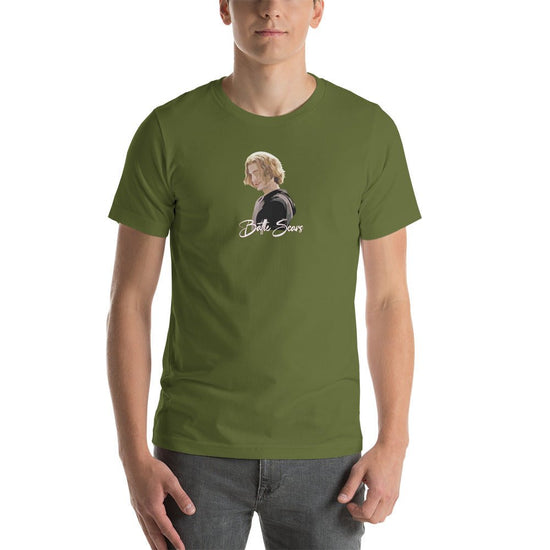 Twilight Inspired Short-Sleeve Unisex T-Shirt - Jasper (battle scars) - Fandom-Made