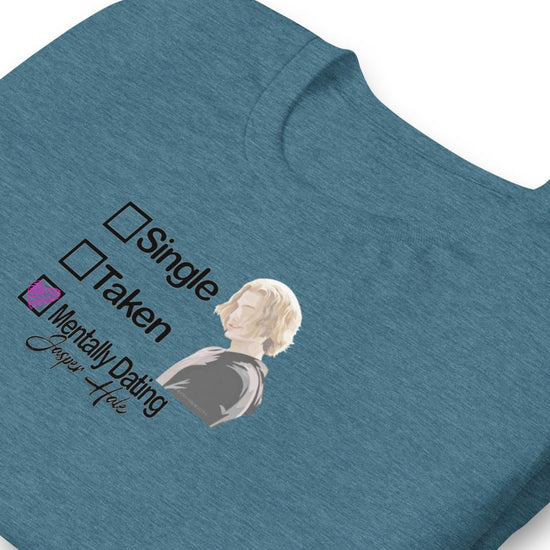 Twilight Inspired Unisex T-Shirt - Mentally Dating Jasper Hale - Fandom-Made