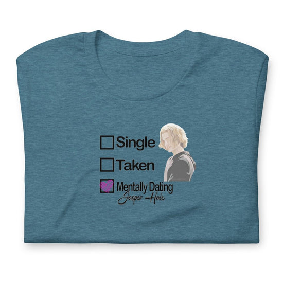 Twilight Inspired Unisex T-Shirt - Mentally Dating Jasper Hale - Fandom-Made