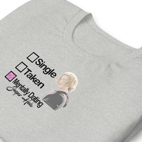 Twilight Inspired Unisex T-Shirt - Mentally Dating Jasper Hale - Fandom-Made