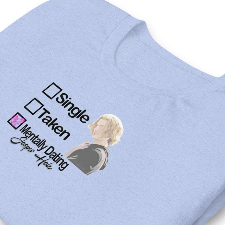 Twilight Inspired Unisex T-Shirt - Mentally Dating Jasper Hale - Fandom-Made