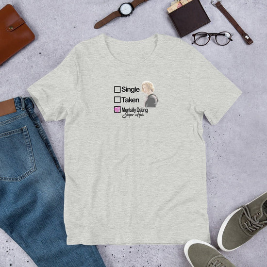 Twilight Inspired Unisex T-Shirt - Mentally Dating Jasper Hale - Fandom-Made