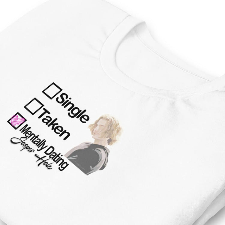 Twilight Inspired Unisex T-Shirt - Mentally Dating Jasper Hale - Fandom-Made