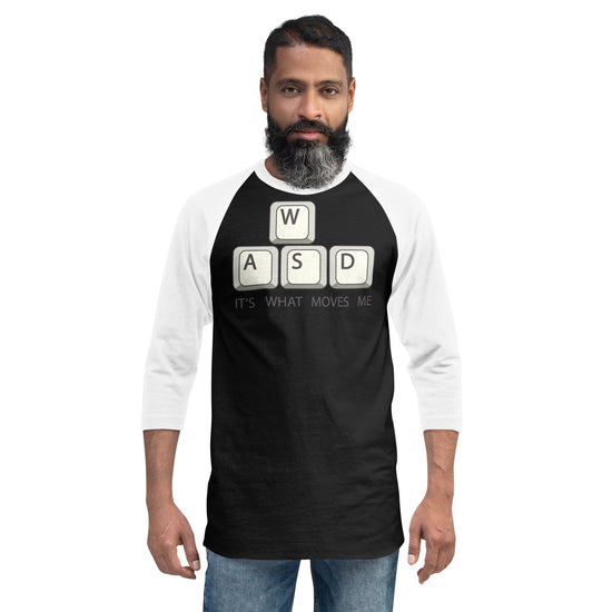 Gamer 3/4 sleeve raglan shirt - Fandom-Made