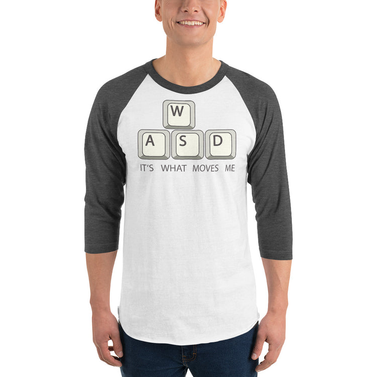 Gamer 3/4 sleeve raglan shirt - Fandom-Made