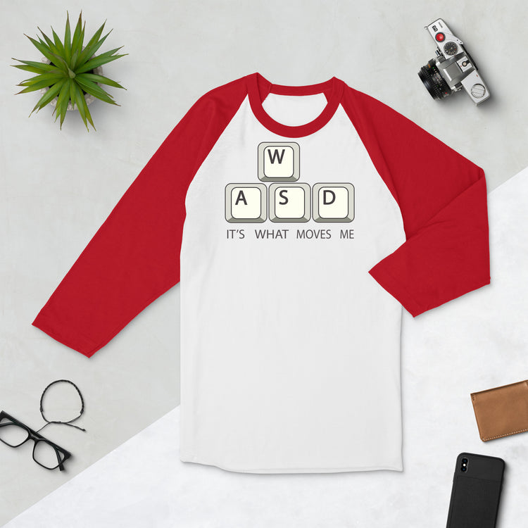 Gamer 3/4 sleeve raglan shirt - Fandom-Made