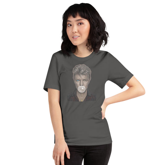 David Bowie Bubble Gum T-Shirt - Fandom-Made