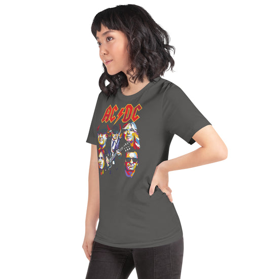 AC/DC Faces Unisex T-Shirt - Fandom-Made