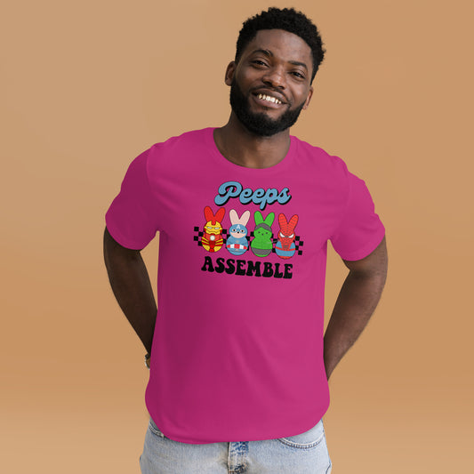 Peeps Assemble Unisex T-Shirt - Fandom-Made