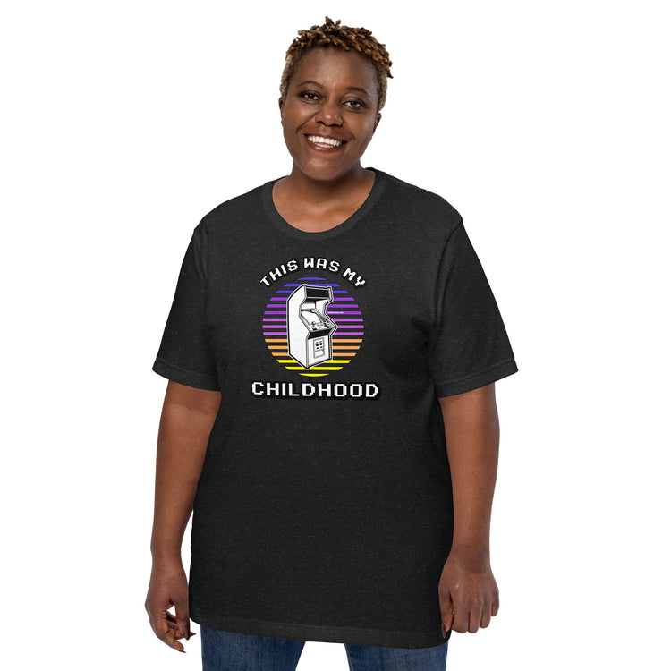 Arcade Childhood Unisex T-Shirt - Fandom-Made