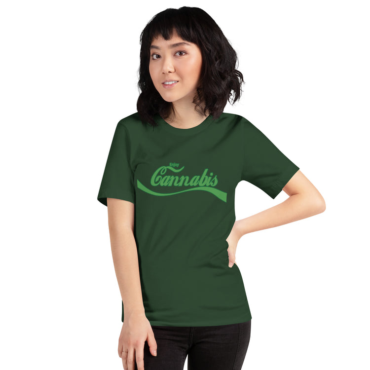 Enjoy Cannabis Unisex T-Shirt - Fandom-Made