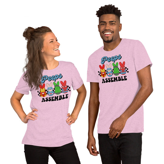 Peeps Assemble Unisex T-Shirt - Fandom-Made