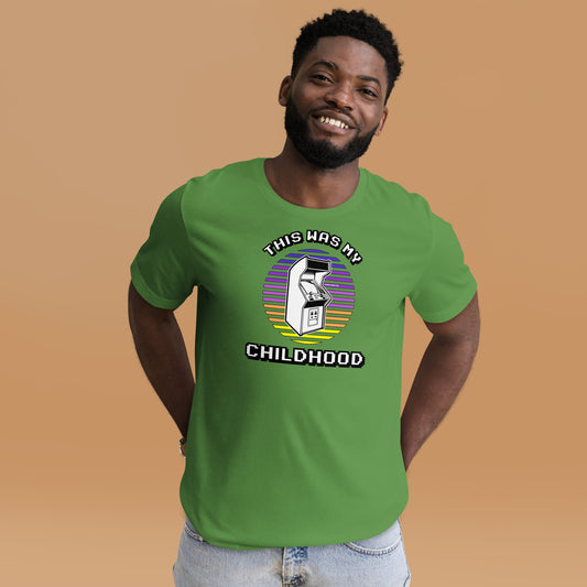 Arcade Childhood Unisex T-Shirt - Fandom-Made