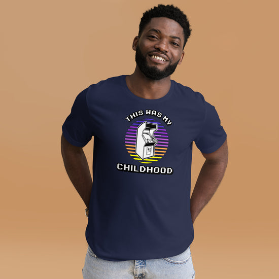 Arcade Childhood Unisex T-Shirt - Fandom-Made