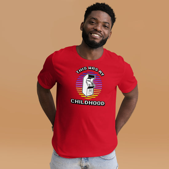 Arcade Childhood Unisex T-Shirt - Fandom-Made