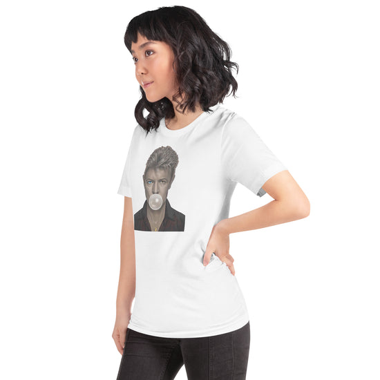 David Bowie Bubble Gum T-Shirt - Fandom-Made