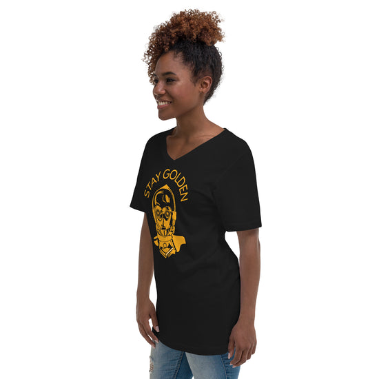 C3PO Unisex V-Neck T-Shirt - Fandom-Made