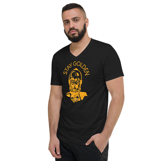 C3PO Unisex V-Neck T-Shirt - Fandom-Made