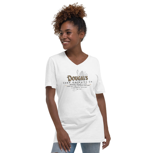 Dougal's Corn Grinding Unisex V-Neck T-Shirt - Fandom-Made