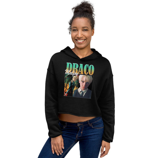 Draco Malfoy Crop Hoodie - Fandom-Made