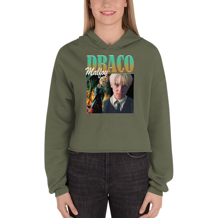 Draco Malfoy Crop Hoodie - Fandom-Made