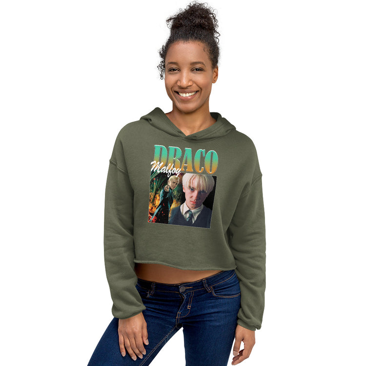 Draco Malfoy Crop Hoodie - Fandom-Made