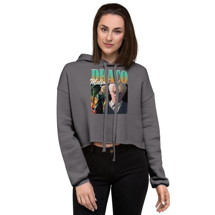 Draco Malfoy Crop Hoodie - Fandom-Made