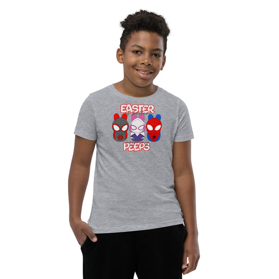 Spidey Peeps Youth Short Sleeve T-Shirt - Fandom-Made