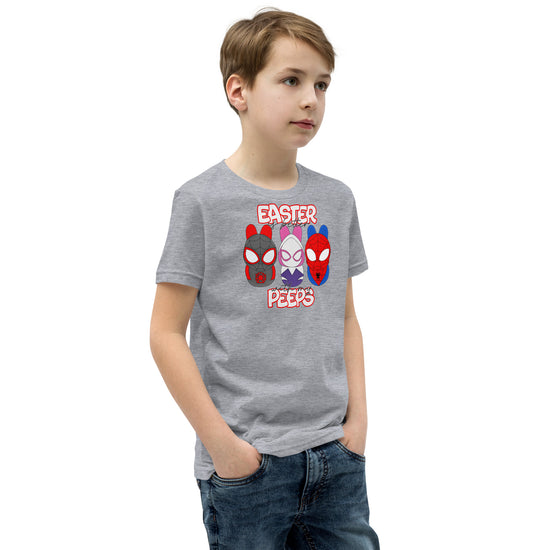 Spidey Peeps Youth Short Sleeve T-Shirt - Fandom-Made
