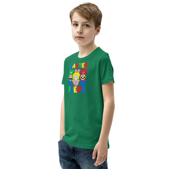Mario Peeps Youth T-Shirt - Fandom-Made