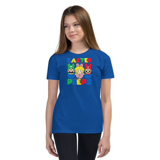 Mario Peeps Youth T-Shirt - Fandom-Made