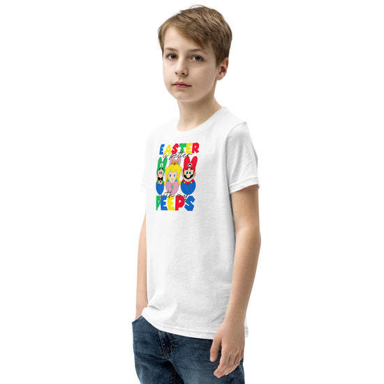 Mario Peeps Youth T-Shirt - Fandom-Made